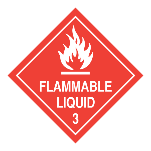 Flammable Liquid Logo PNG Vector