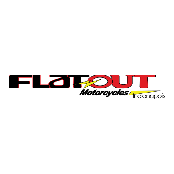 Flat Out Motorcycles Logo PNG Vector