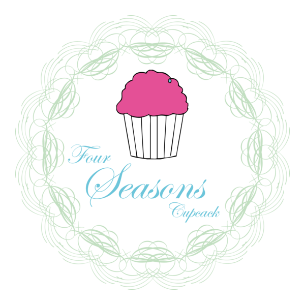 Four Seasons Cupcack Logo PNG Vector