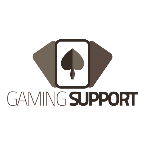 Gaming Support Logo PNG Vector