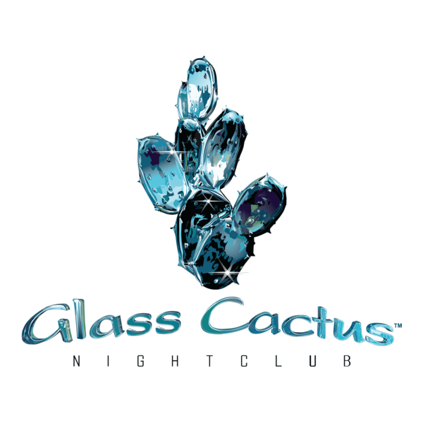 Glass Cactus Nightclub Logo PNG Vector