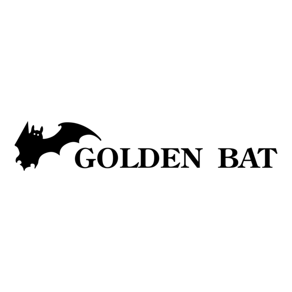 Golden Bat Logo PNG Vector