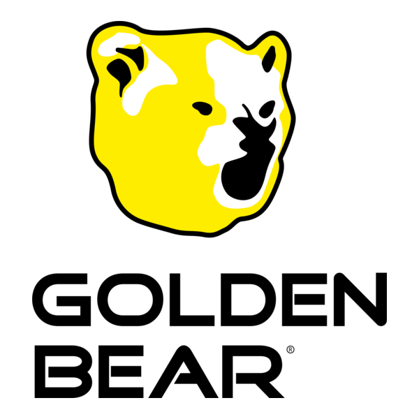 Golden Bear Logo PNG Vector