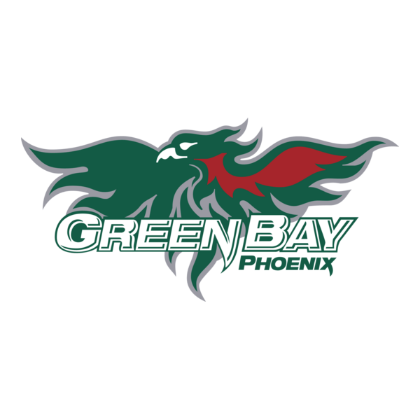 Green Bay University Phoenix Logo PNG Vector