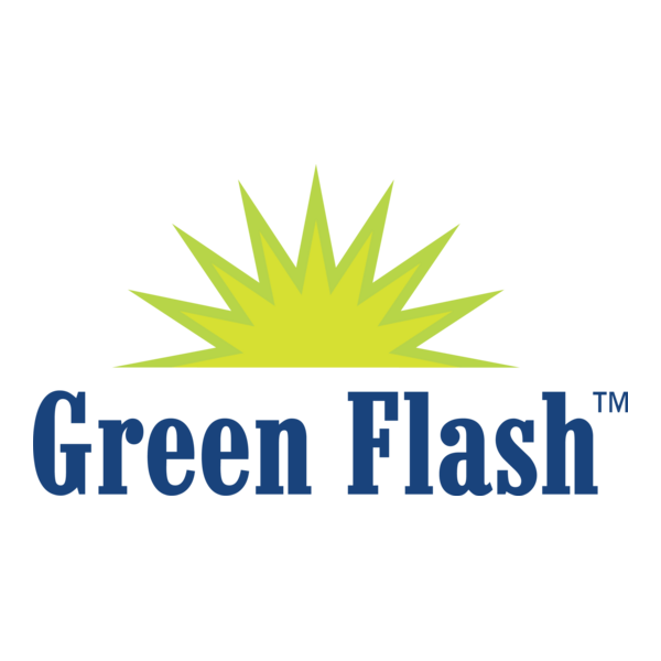 Green Flash Brewing Company Logo PNG Vector