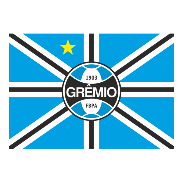 Gremio Foot-Ball Porto Alegrense 1903 RS Brasil Logo PNG Vector
