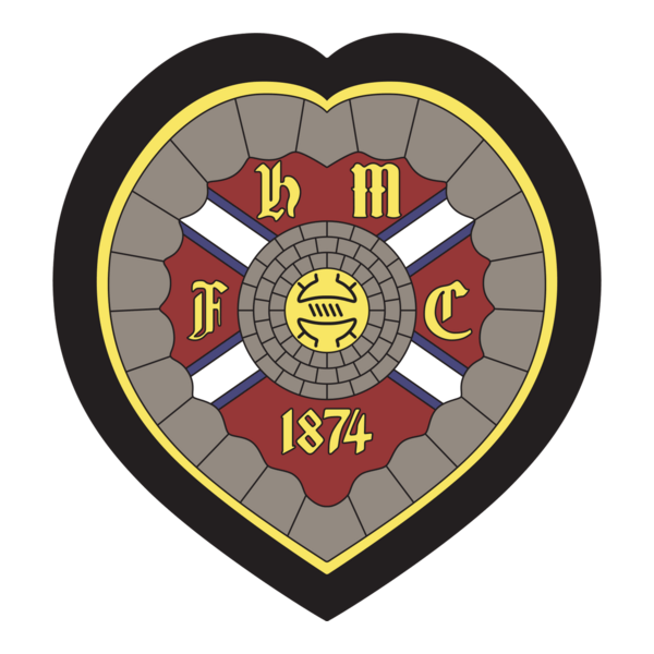 Heart of Midlothian FC Edinburgh (80's Logo PNG Vector