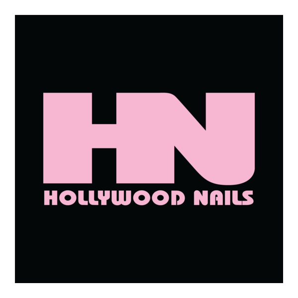 Hollywood Nails Logo PNG Vector