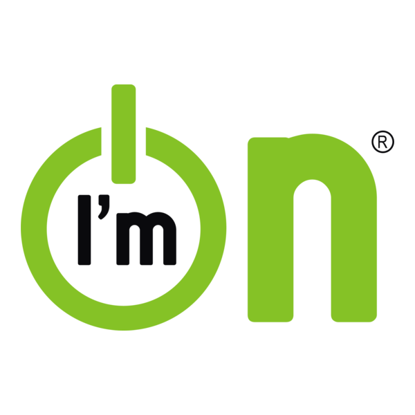 I'm ON Logo PNG Vector