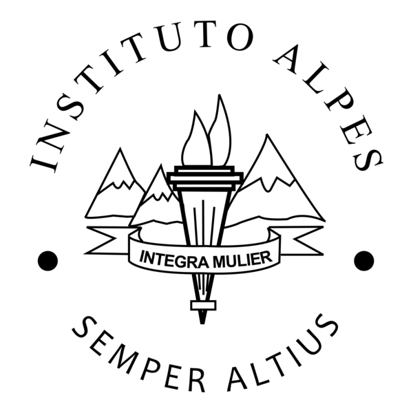 Instituto Alpes byn Logo PNG Vector