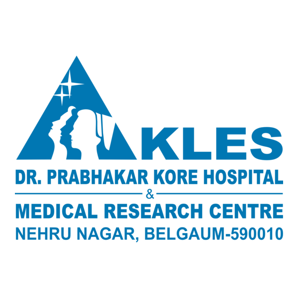 KLES Dr Prabhakar Kore Hospital & MRC Logo PNG Vector