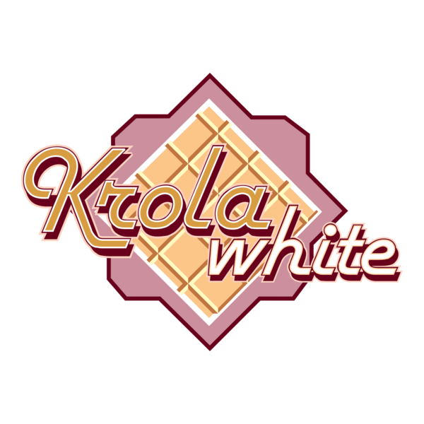 Krola White Logo PNG Vector