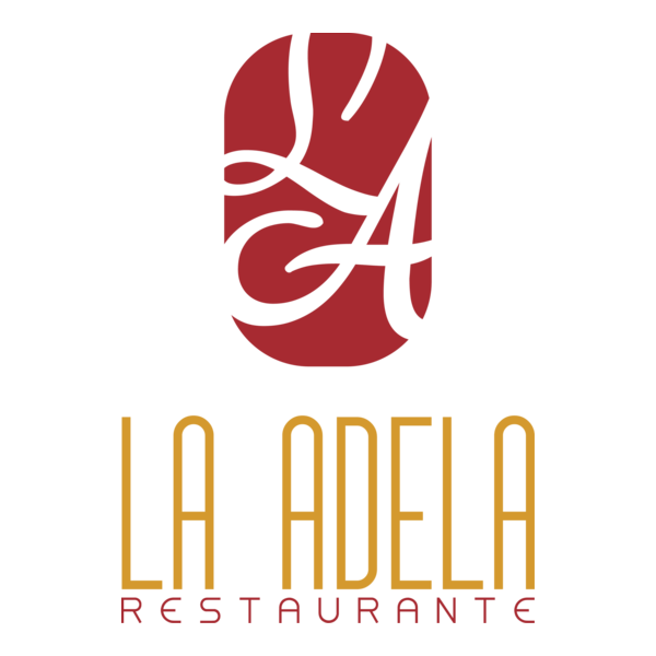 La Adela Restaurante Logo PNG Vector