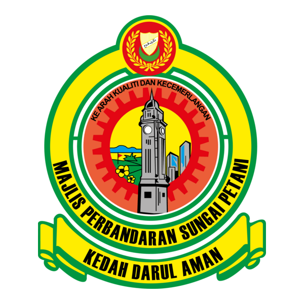 Majlis Perbandaran Sungai Petani Logo PNG Vector