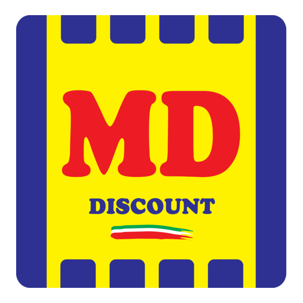 MD Discount Logo PNG Vector