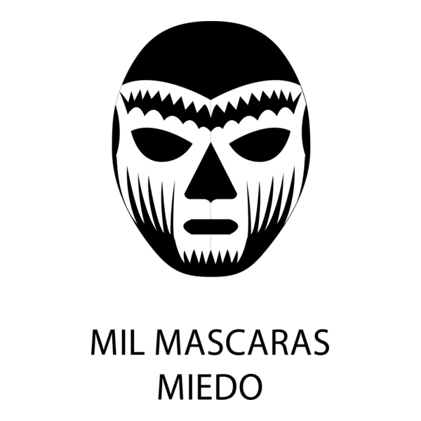 MIL MASCARAS (modelo miedo) Logo PNG Vector