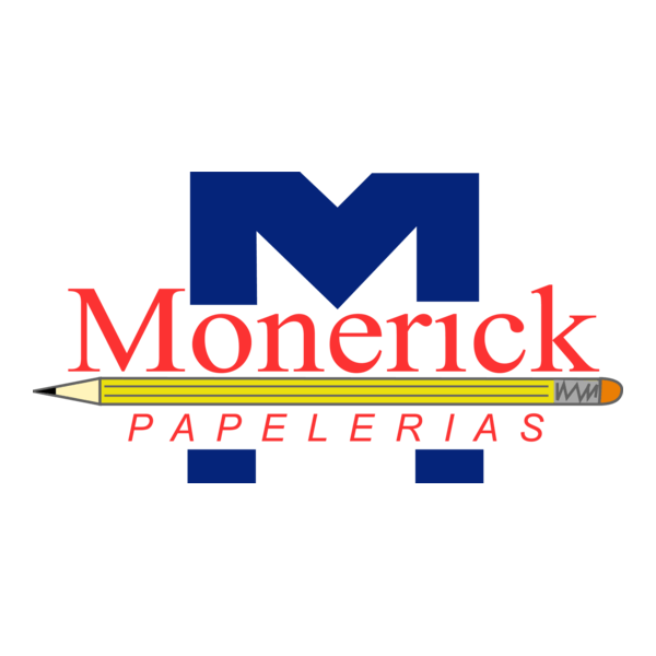 Monerick Papelerias Logo PNG Vector