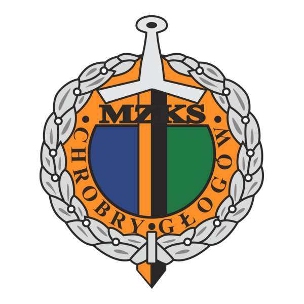 MZKS Chrobry Głogów Logo PNG Vector