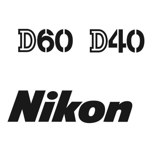 nikon d40 d60 Logo PNG Vector