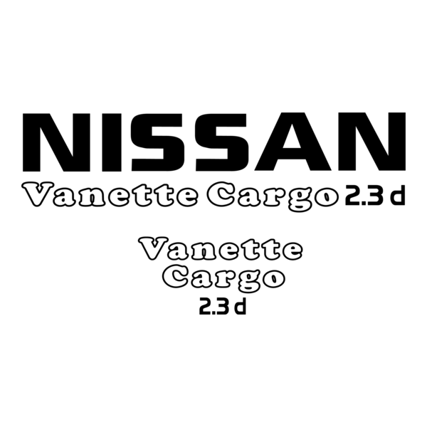 Nissan Vanette Cargo Logo PNG Vector