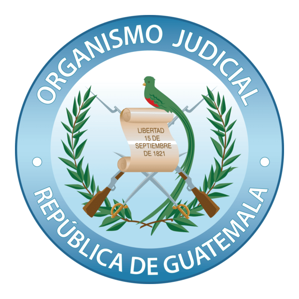 Organismo Judicial Guatemala Logo PNG Vector