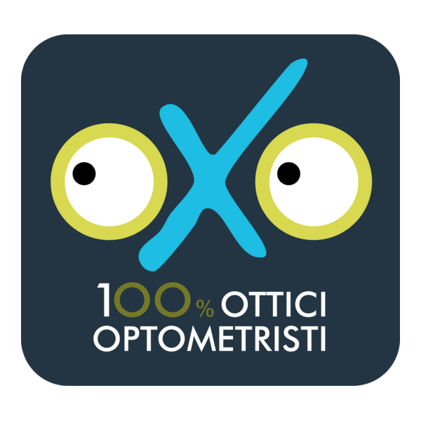 OXO 100% OTTICI OPTOMETRISTI Logo PNG Vector