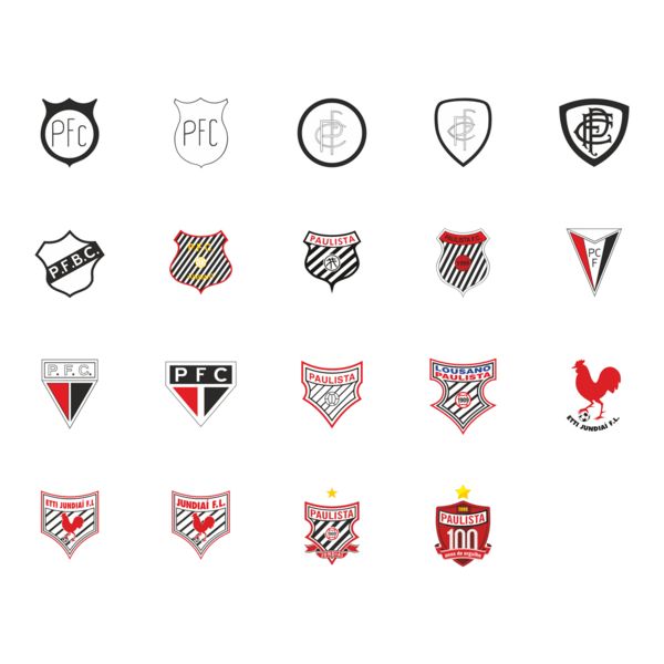 Paulista Futebol Clube - Jundiaí / SP Logo PNG Vector