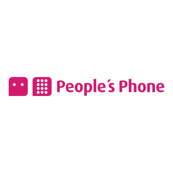 People's Phone Logo PNG Vector