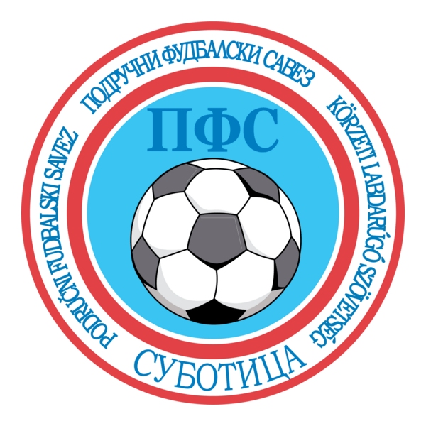 Područni fudbalski savez Subotica Logo PNG Vector