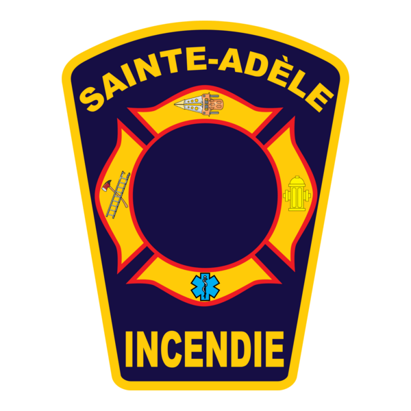 Pompiers Sainte-Adele Logo PNG Vector