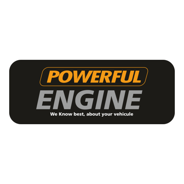 Powerful Engine Logo PNG Vector