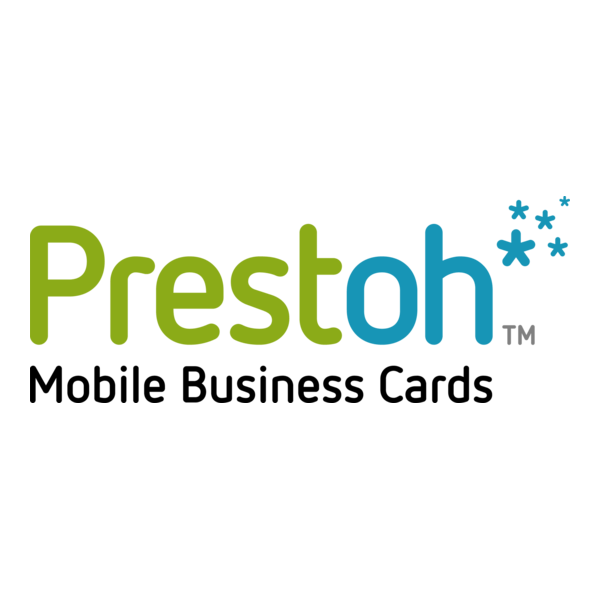 Prestoh Mobile Business Cards Logo PNG Vector