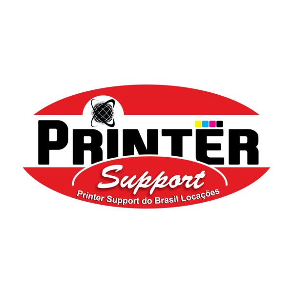 Printer Support Logo PNG Vector