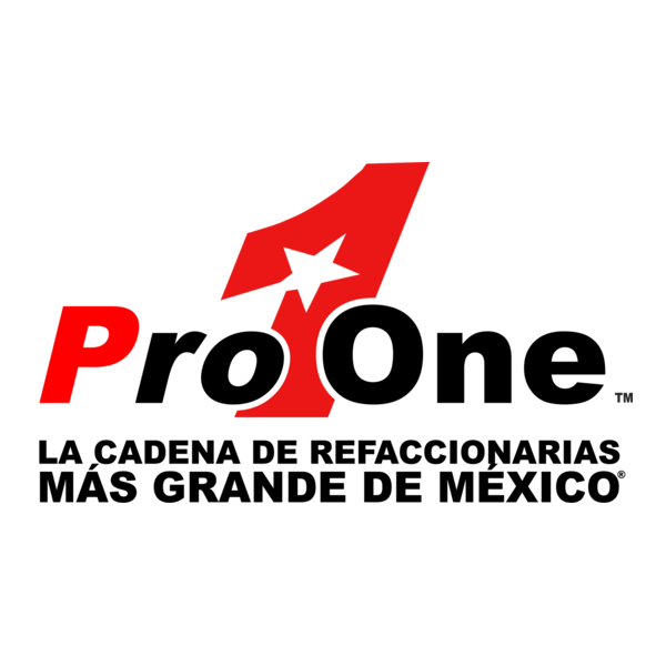 Pro One Autopartes Logo PNG Vector