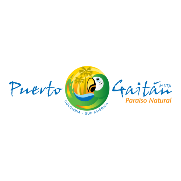 PUERTO GAITAN - META - PARAÍSO NATURAL Logo PNG Vector