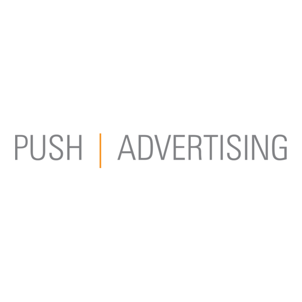 PUSH ADVERTISING Logo PNG Vector
