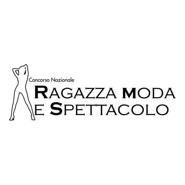 Ragazza Moda e Spettacolo Logo PNG Vector