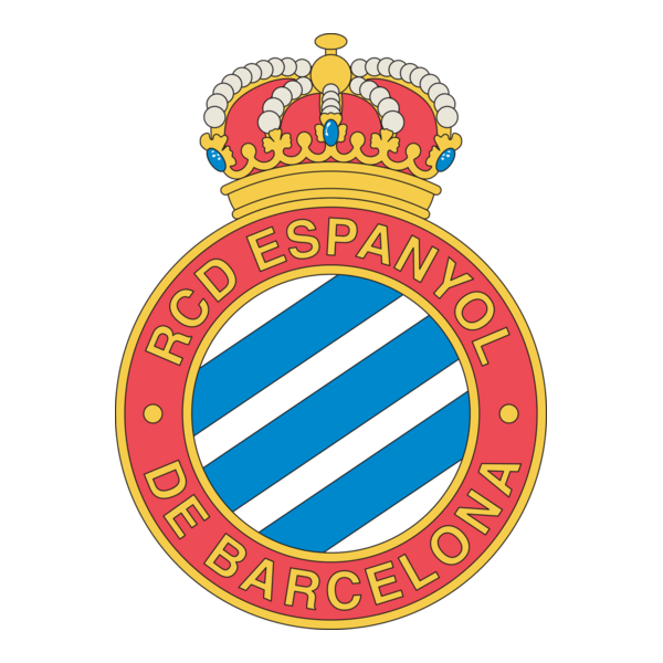 RCD Espanyol Barcelona 90's Logo PNG Vector
