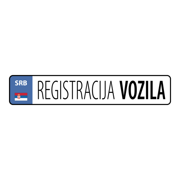 Registracija Vozila Logo PNG Vector