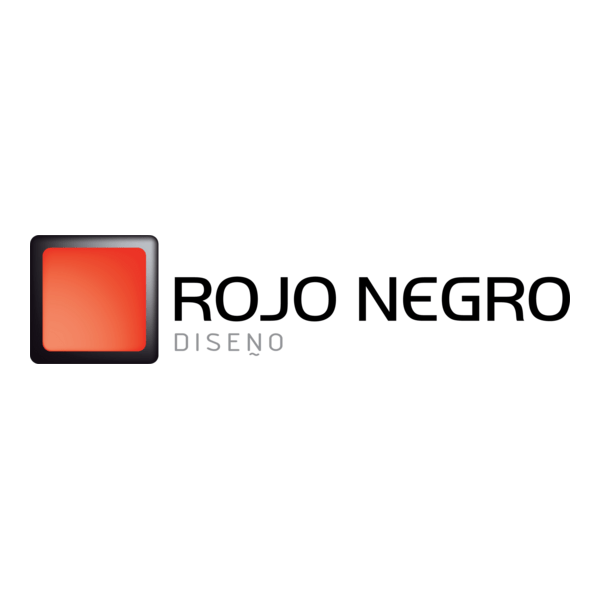 Rojo Negro Diseño Logo PNG Vector