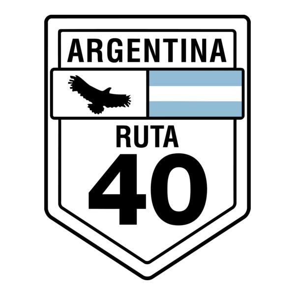 Ruta 40 Argentina Logo PNG Vector