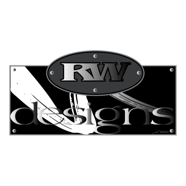 RW Designs Logo PNG Vector