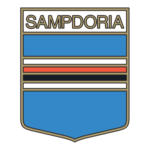 Sampdoria Genoa Logo PNG Vector