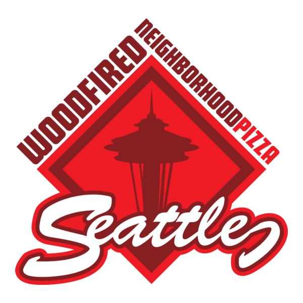 SEATTLE woodfired pizza Logo PNG Vector