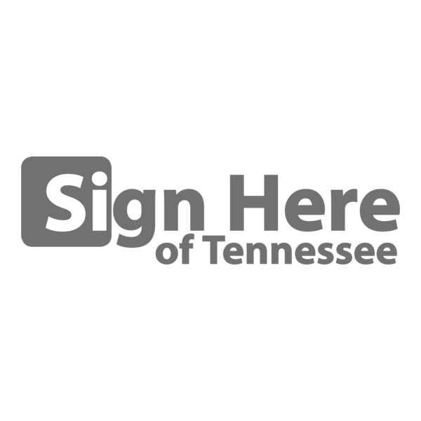 Sign Here of Tennessee Logo PNG Vector