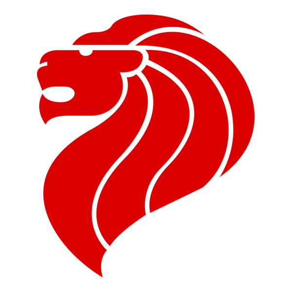 Singapore Lion Logo PNG Vector