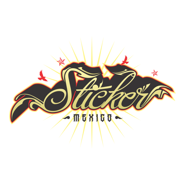 Sticker México Logo PNG Vector