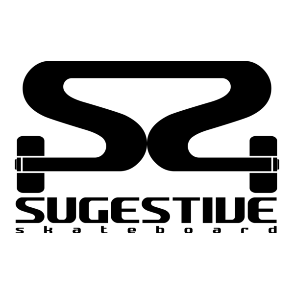 Sugestive Skateboard Logo PNG Vector