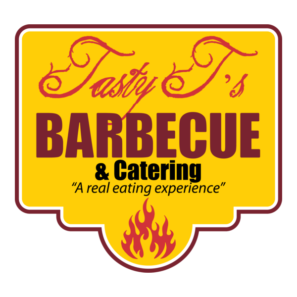 Tasty T's Barbecue Logo PNG Vector