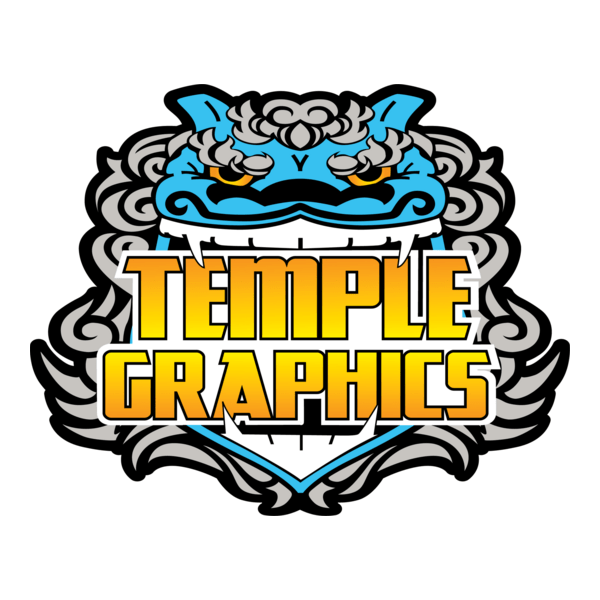 Temple Graphics and Design Logo PNG Vector